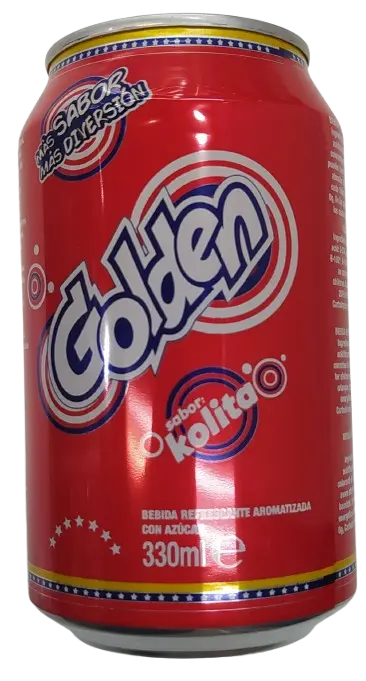 Refresco Golden Kolita (330ml) - El sabor más dulce y divertido de Venezuela