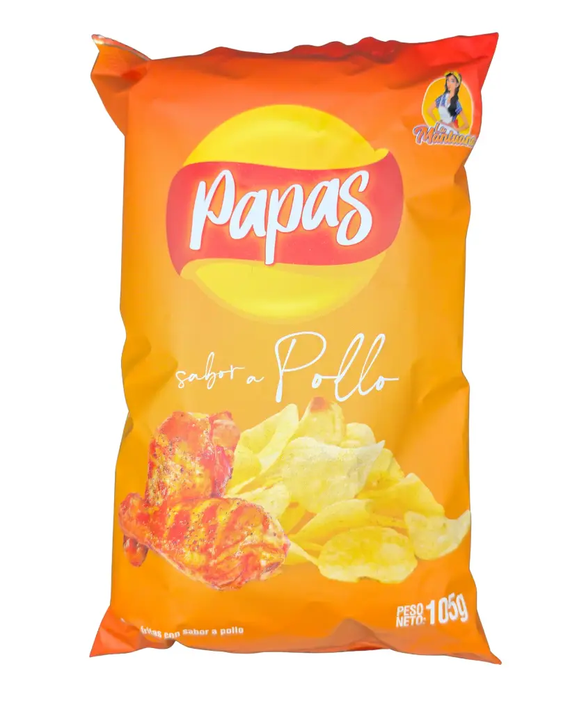 Papas Pollo La Mantuana 105 gr