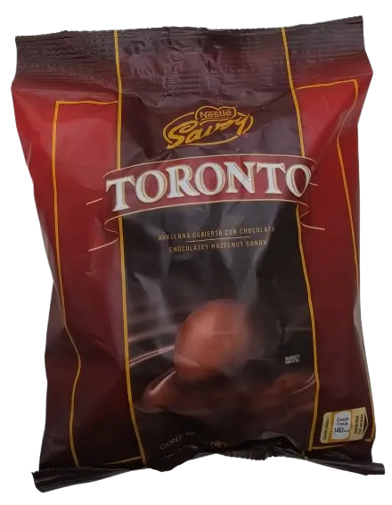 Bombones Toronto Savoy (Bolsa x 12 unidades) - El bombón de avellana más querido por los Venezolanos