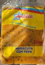 Pulpa de Maracuyá Congelada con Pepas America  (500gr) - Ideal para Jugos y Postres
