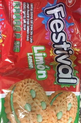Galletas Festival Limon Bolsa 12 un 403 gr