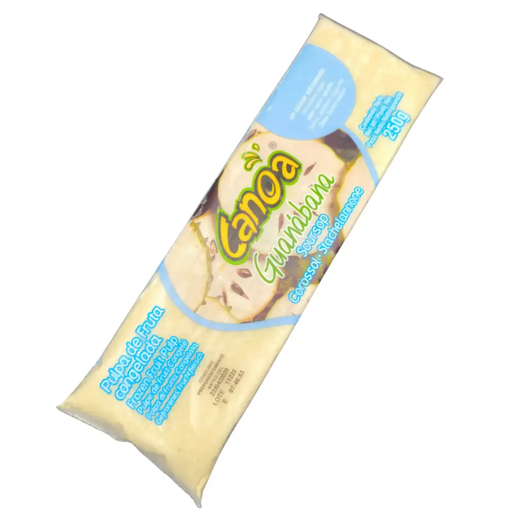 Pulpa de Guanábana Congelada Canoa (250g) - Cremosa y Refrescante 