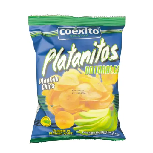 [33336570] Platanitos Naturales Coexito 80 gr