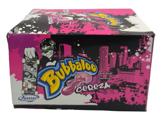 Chicle Bubbaloo Cereza Caja x 47 un 