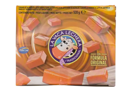 Caramelo La Vaca Lechera Caja x 80 un